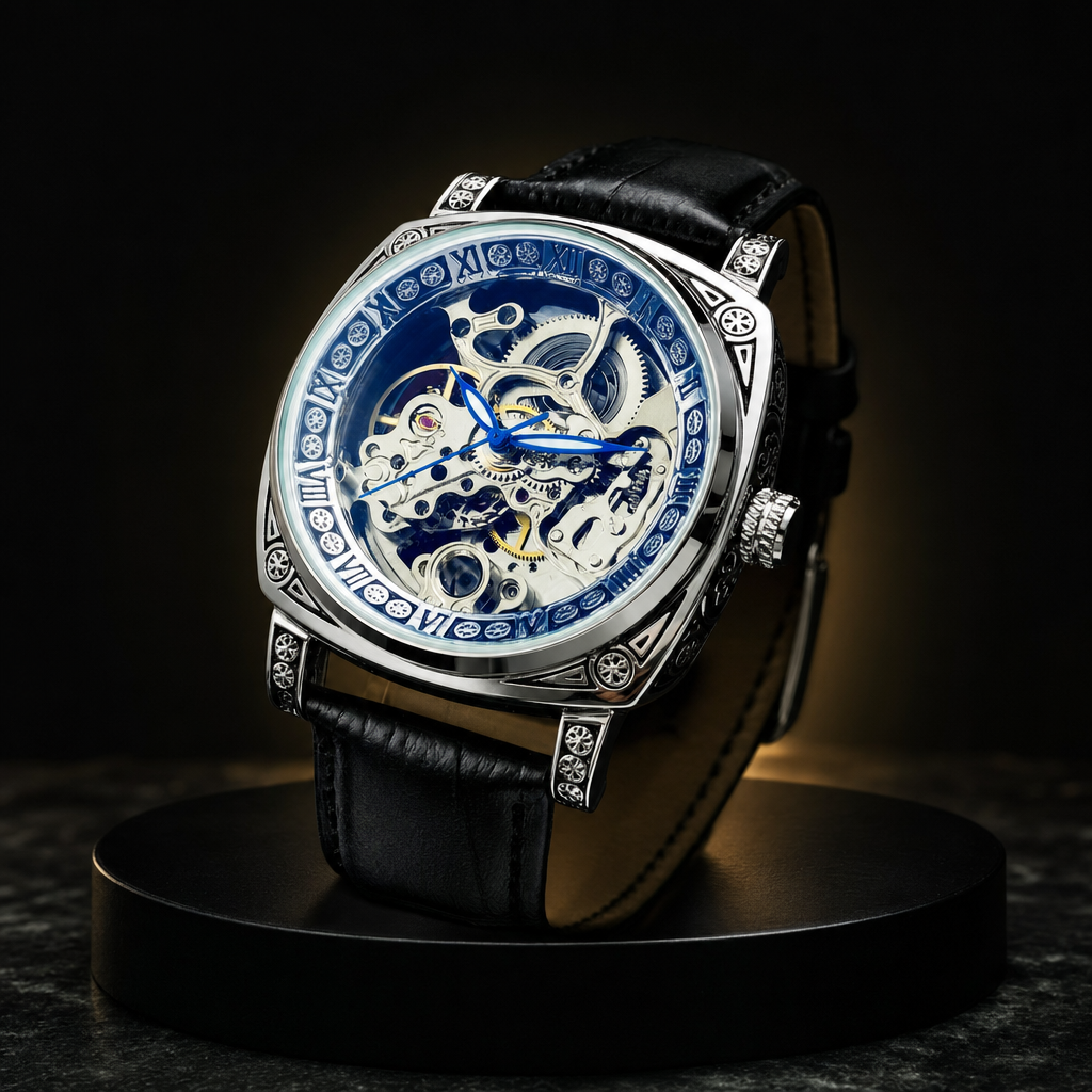 FACET｜側面のシルエット｜スケルトンウォッチ APERTEO