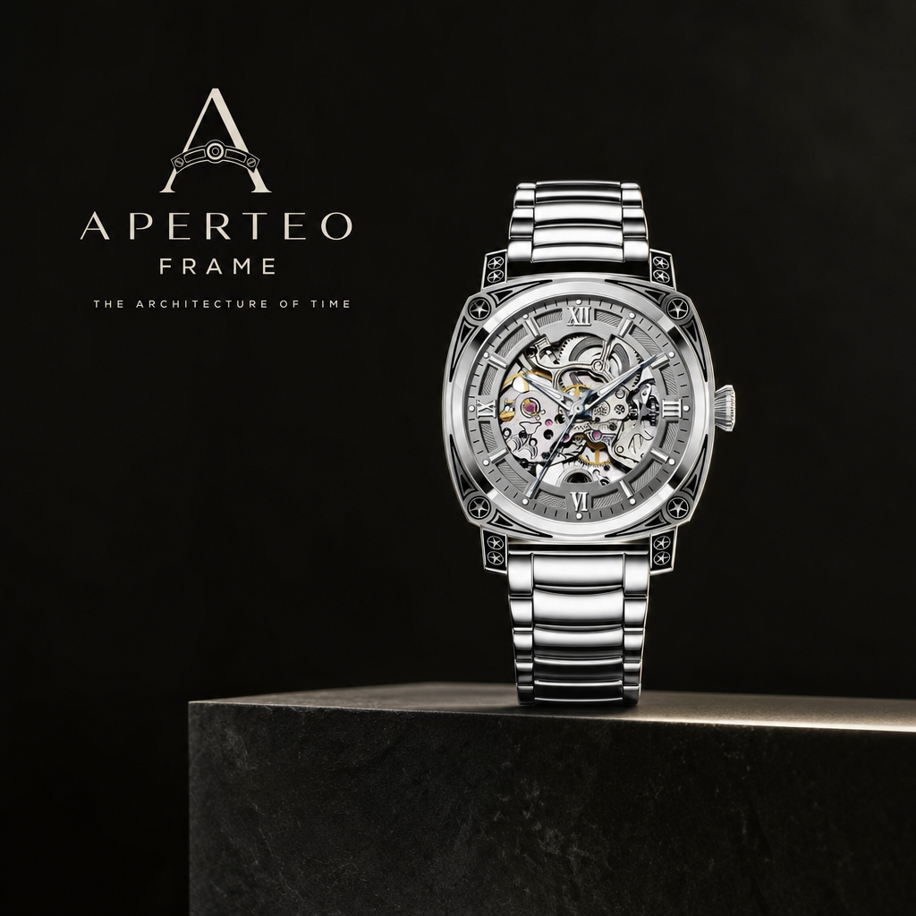 FRAME｜ブランドビジュアル｜スケルトンウォッチ APERTEO