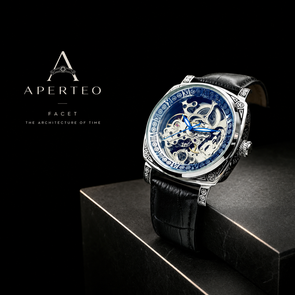FACET｜ブランドビジュアル｜スケルトンウォッチ APERTEO